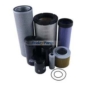Filter Kit for Isuzu Engine 6BD1 6BG1 Hitachi Excavator EX200-2 EX200-3 EX200-1 EX200LC EX200-5