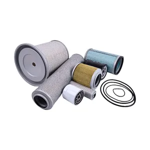 Filter Kit for Hitachi Engine 4BD1 Excavator EX100-2 EX100-3 — 3