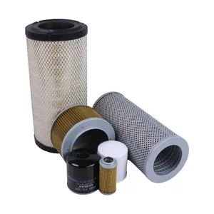 Filter Kit for Komatsu Engine 4D102 Excavator PC130-7 — 2