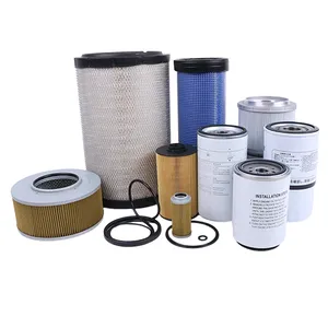 Filter Kit for Hino Engine J05E Kobelco Excavator SK200-8 SK210-8 — 4