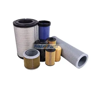 Filter Kit for Isuzu Engine 4HK1 CASE Excavator CX240B CX210B — 2