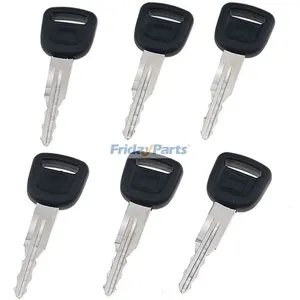 6 Pcs Ignition Keys T0270-81840 T0270-81820 for Kubota Tractor B2650HSDC B3030HSDC L3710DT L4310DT M108SHC M96SDSC — 3