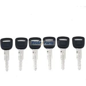 6 Pcs Ignition Keys T0270-81840 T0270-81820 for Kubota Tractor B2650HSDC B3030HSDC L3710DT L4310DT M108SHC M96SDSC — 2