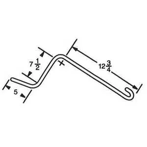 RAKE TOOTH - ROSSI .262 WIRE