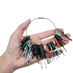 30 Pcs Ignition Key for Caterpillar CAT Komatsu Kubota Case John Deere JCB NH Volvo Heavy Equipment