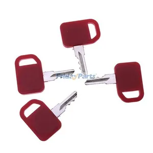 4 PCS Ignition Key T209428 for John Deere Loader 240 250 260 270 320 325 328 332 333D CT315 CT322 CT332 — 2