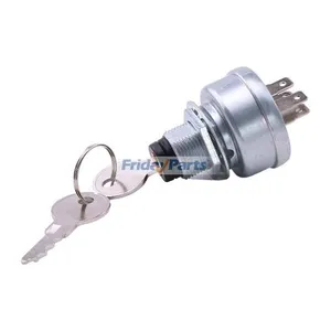 Starter Ignition Switch KV23440 T209428 for John Deere Loader 240 250 260 270 280 — 2