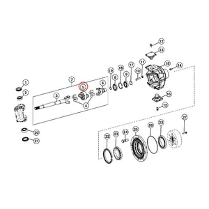 Yoke T229270 for John Deere Engine 4045 Loader 210K 210L 310J 310K 310L 310SL 315SK — 6