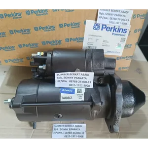 PERKINS T410865 STARTER MOTOR 2873K634 - 12V 10T 3.2KW - GENUINE