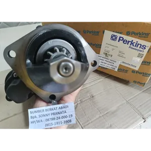 PERKINS T410865 STARTER MOTOR 2873K634 - 12V 10T 3.2KW - GENUINE — 2