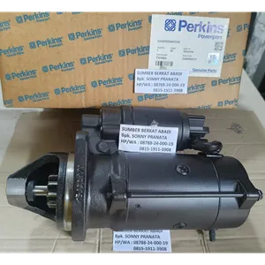 PERKINS T410865 STARTER MOTOR 2873K634 - 12V 10T 3.2KW - GENUINE — 7