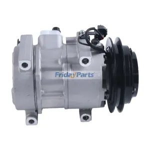 12V 1A 138MM DV9 A/C Compressor TE16-0023A T5525-50814 T5525-50813 for Kioti Tractor — 3