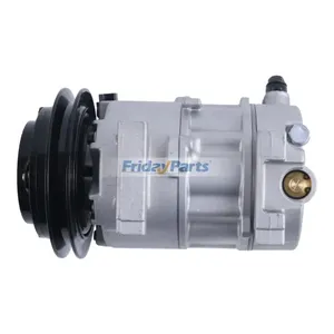 12V 1A 138MM DV9 A/C Compressor TE16-0023A T5525-50814 T5525-50813 for Kioti Tractor — 6