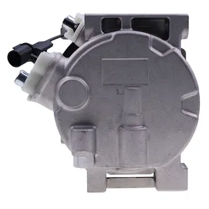 Doowon DV9 A/C Compressor with Single Groove 12 Volt Clutch TE16-0023A for Kioti Tractor — 6