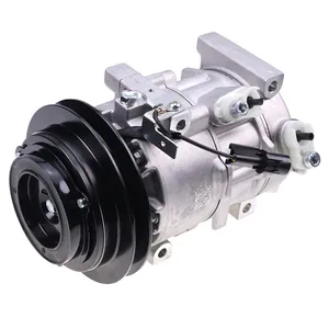 Doowon DV9 A/C Compressor with Single Groove 12 Volt Clutch TE16-0023A for Kioti Tractor — 3