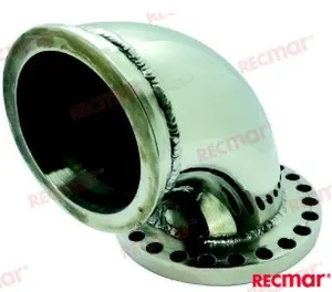 Perkins T6.354 .4AM Exhaust Elbow, short SED3092200