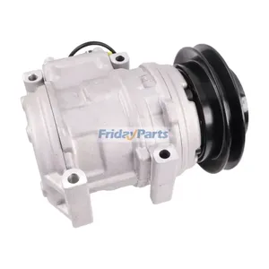 12V 10PA15C A/C Compressor TA00019843A for Branson Tractor 4520C 5220C 6640C — 3
