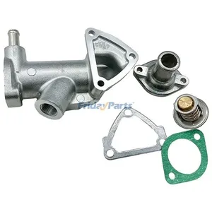Thermostat 15531-73010 & Cover 15841-73260 & Complete Water Flange… — 4