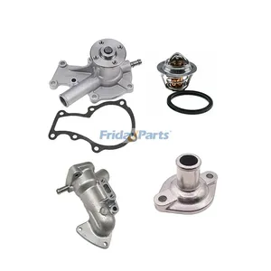 Water Pump Thermostat Cover Flange 1E051-73030 19434-73010… for Kubota Engine WG972 Z602…