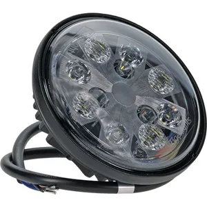 24W Tiger Lights LED SeaTiger Lights LED Round Hi/Lo Beam 12V for John…