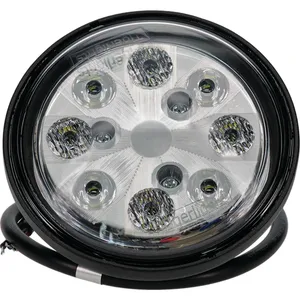 24W Tiger Lights LED SeaTiger Lights LED Round Hi/Lo Beam 12V for John… — 3