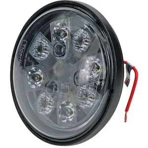 Tiger Lights 24W LED Sealed Round Hi/Lo Beam 12V for John Deere 3300… — 2