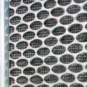 TP-1125 Peterbilt 379 Short Hood Front Grill with Oval Punchouts (18 Ga.)