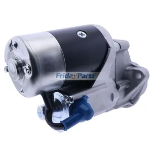 12V New Starter RE59588 TY24436 for John Deere Engine 4039 4045 Tractor 6100D 6110D 6115D 6130D 6140D — 8