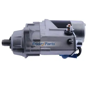 12V New Starter RE59588 TY24436 for John Deere Engine 4039 4045 Tractor 6100D 6110D 6115D 6130D 6140D — 4