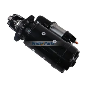 12V 10T Starter Motor TY25960 for John Deere Loader 444 444C 444D 544C 544E 644A 644C 644D 644E — 5
