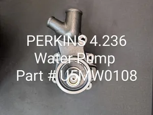PERKINS 4.236 WATER PUMP # U5MW0108 — 3