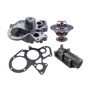 Water Pump With Thermostat & Housing U5MW0154 2485613 4133L046 for Perkins Engine 1004-40T 1006-60T 1006-60TW