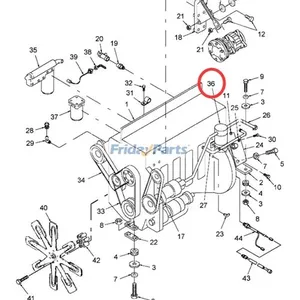 Fuel Filter V79080 for New Holland Tractor 835V 855V 895V 9184 9280 9680 9880 9884 — 6