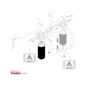 Massey Ferguson Fuel Filter Final Stage Separator | V836867595 FS19974 — 7