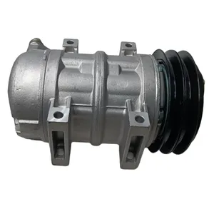 DKS15CH A/C Compressor VOE11006431 for Volvo Wheel Loader L50D — 4