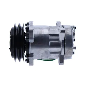 SD7H15 A/C Compressor VOE15082744 for Volvo BL60B BL61B BL70B BL71B L20F L25F L28F L30G L35G SD75 SD75B DD105 — 5