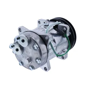 SD7H15 A/C Compressor VOE15082744 for Volvo BL60B BL61B BL70B BL71B L20F L25F L28F L30G L35G SD75 SD75B DD105 — 3