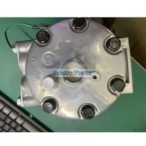 DKS15CH A/C Compressor VOE11006431 for Volvo Wheel Loader L50D — 3