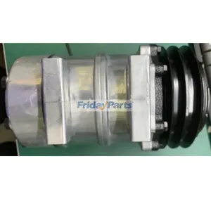 DKS15CH A/C Compressor VOE11006431 for Volvo Wheel Loader L50D — 4