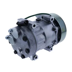 SD7H15 A/C Compressor VOE11412631 for Volvo Wheel Loader L150F L180F L220F L350F — 4