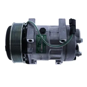 SD7H15 A/C Compressor VOE11412631 for Volvo Excavator EC330 EC360 EC460 EC700