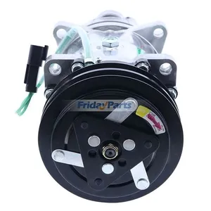 SD7H15 Air Conditioning Compressor VOE14518640 for Volvo Excavator EC240C EC290B EC290C EC330B EC360B EW145B FC2924C FC3329C — 3