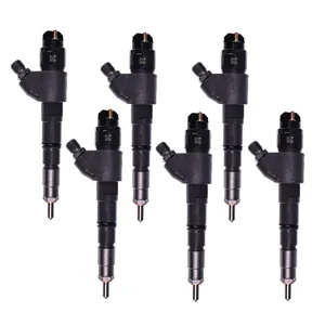 6 Pieces Fuel Injector VOE20798114 for Volvo Engine D5E D6D D7D D7E TAD750VE Excavator EC200D EC210D EC240C EC250D EC290C EC300D