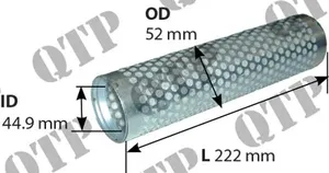 Inner Air Filter Element for Massey Ferguson 100 Series Tractors and Perkins Engines