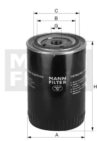 Mann Filter (W1268-1)