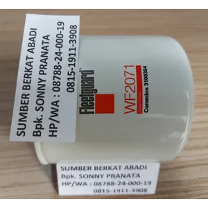 FLEETGUARD WF2071 WF-2071 WF 2071 CUMMINS 3100304 COOLANT FILTER - ORIGINAL — 5