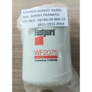 FLEETGUARD WF2075 WF-2075 WF 2075 COOLANT FILTER CUMMINS 3100308 WF2054…