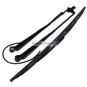 Windshield Wiper Motor Arm Blade Kit for Bobcat S150 S160 S175 S185 S205 S220 S250 — 4