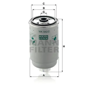Fuel filter / Filtre à combustible moteur Renault / Sofim 8140-27-2530 — 18