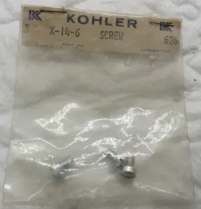 Kohler X-14-6 Screw 626 (3Pk) FHM 8-32 x 0.25…